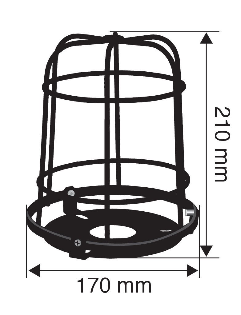 Image secondaire de Lampa 73019 Grille de protection pour tournant Lampes
