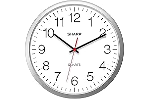 Sharp Wall Clock: The Vista Beyond Time's Embrace