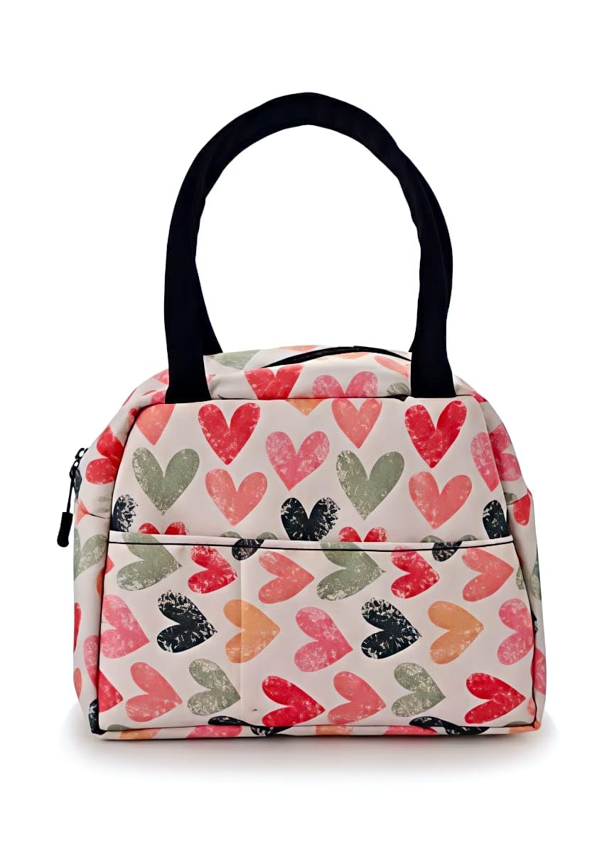 Colorful Insulated Lunch Bag - Women & Men -10 Colorful Insulated Lunch Bag - Women & Men -10