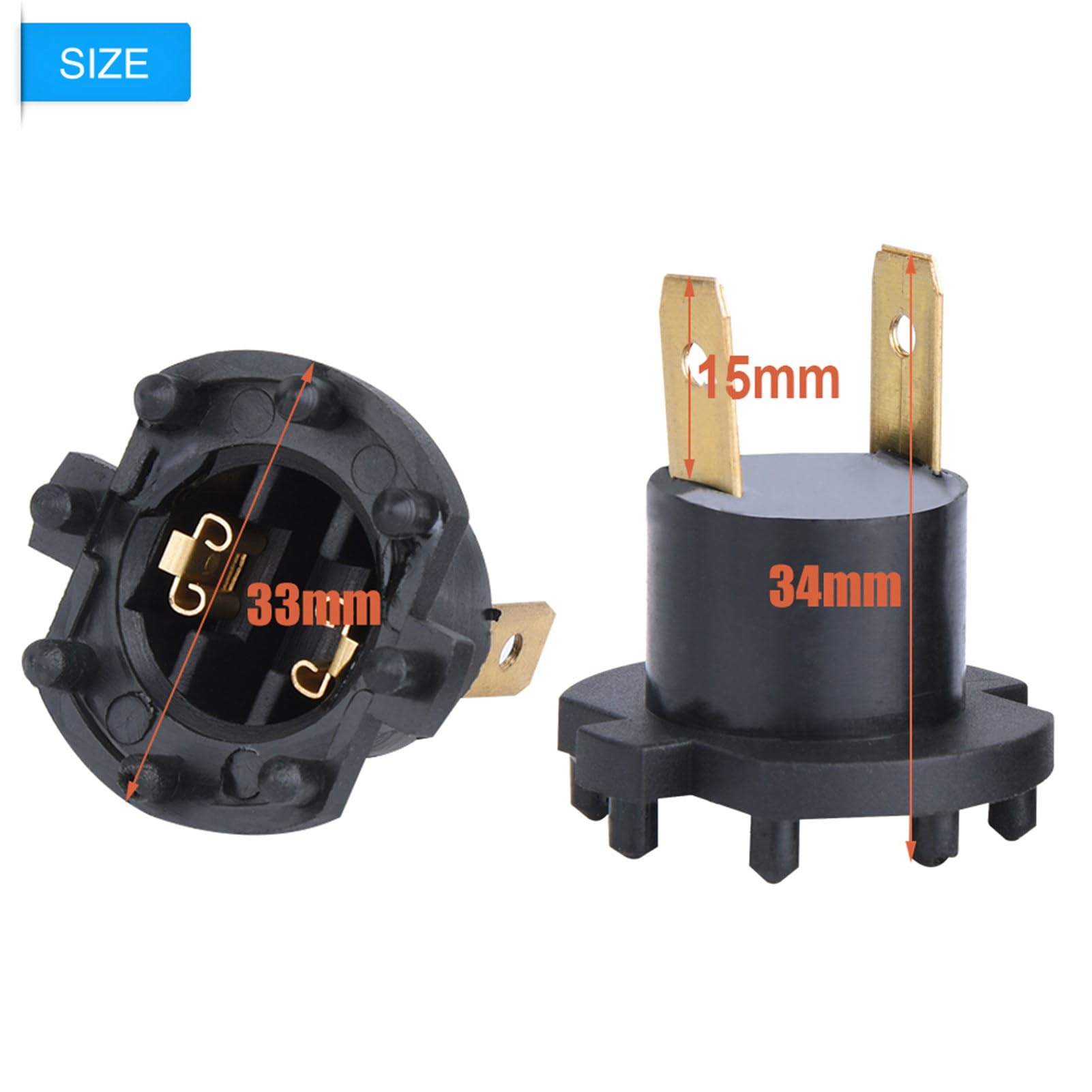 Een Paar Voor Mazda 3 5 323 Koplamp Lamp Bases Ech