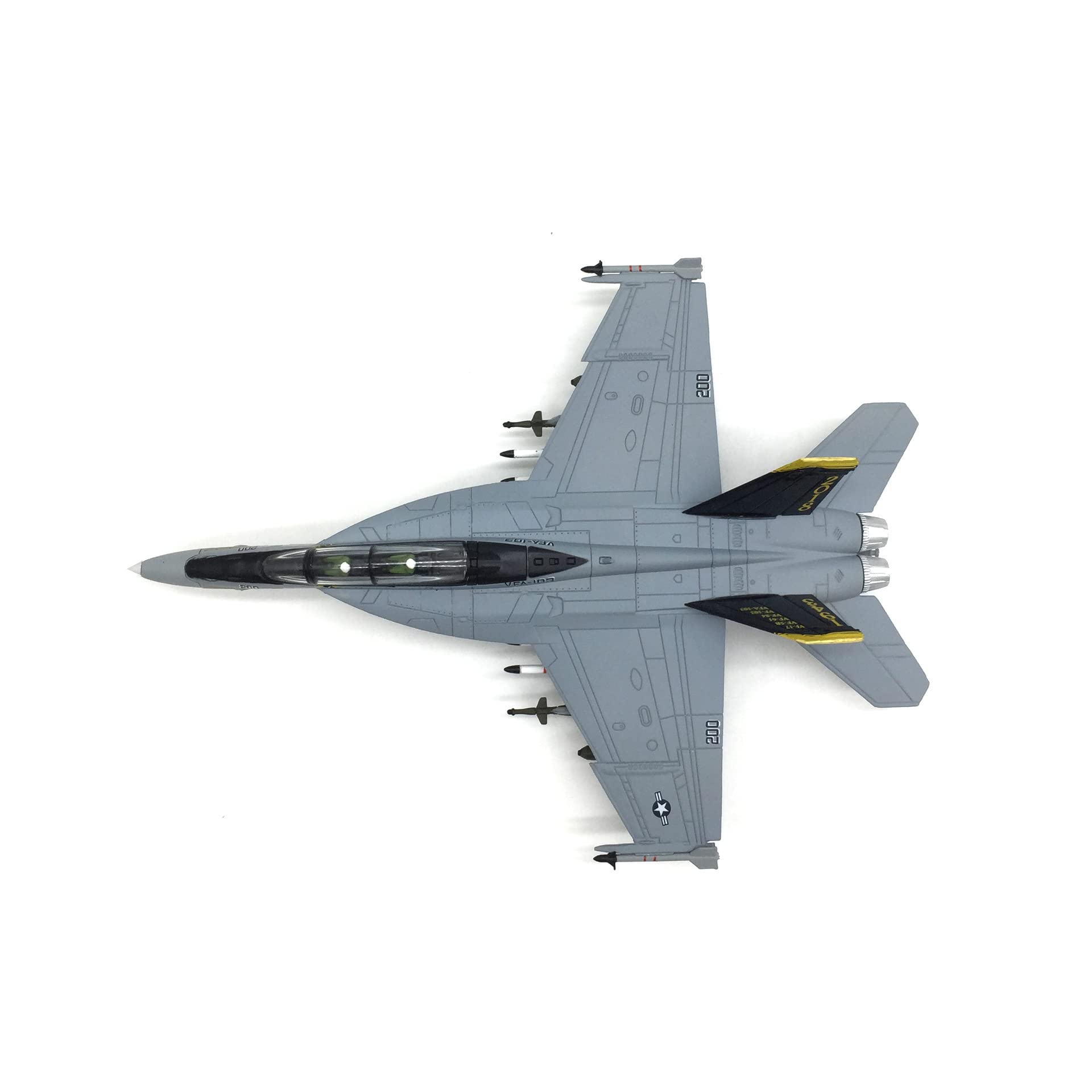 ACME エアプレーンテーブル　アメリカ軍用飛行機 Amazon.co.jp: 1/100スケール アメリカ海軍F/A-18B戦闘機モデル