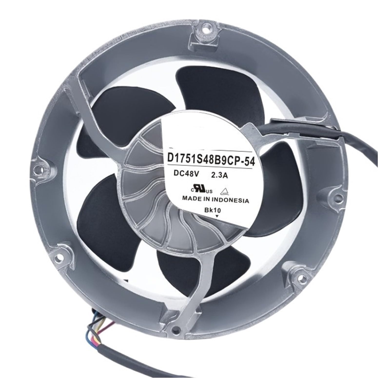 YMUGUEGH D1751S48B9CP-54 48V 2.3A 172x172x51mm 4-Wire Cooling Fan
