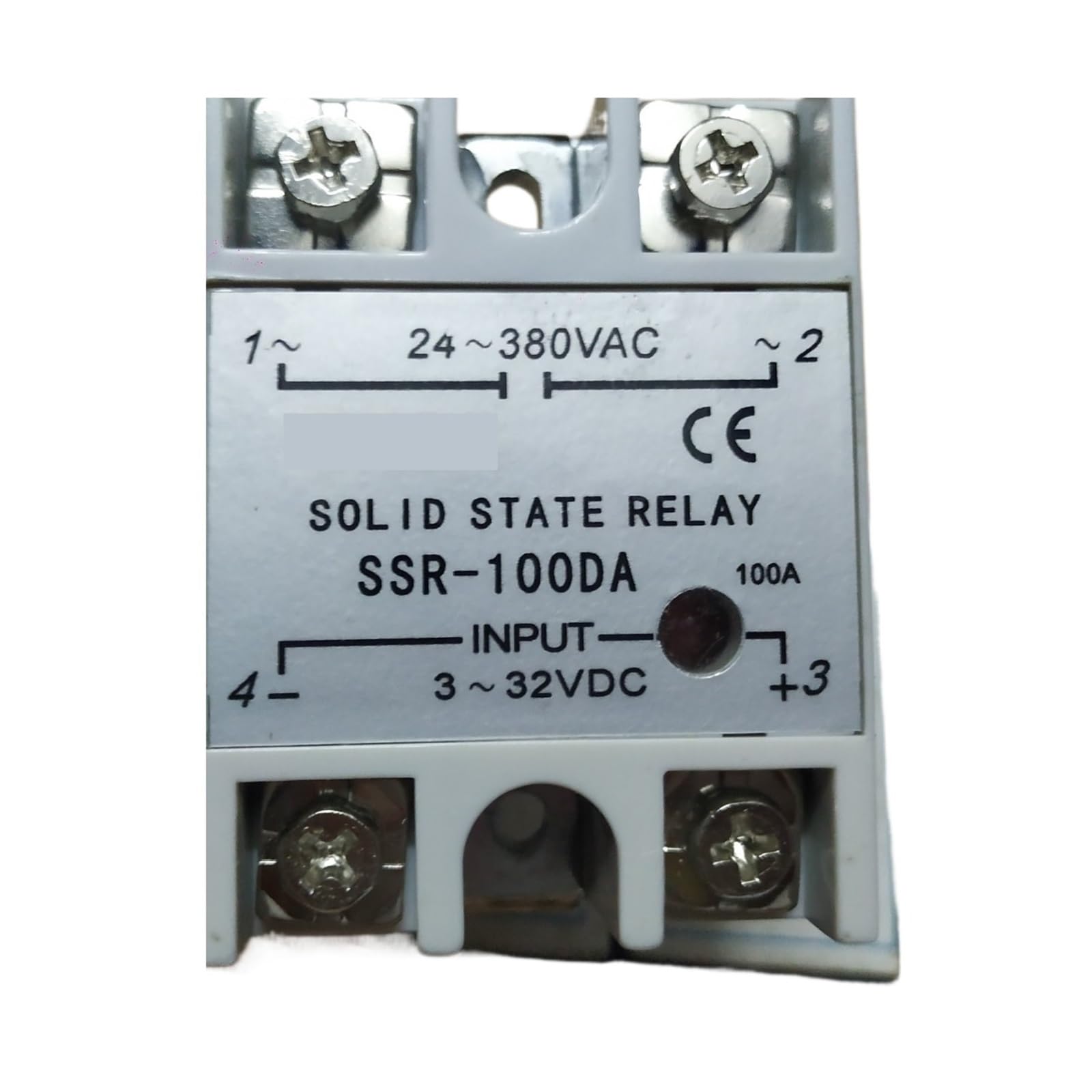 Relais statique SSR-100DA à commutation silencieuse 100A 380V pour gestion thermique