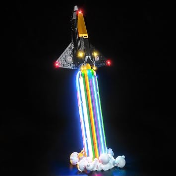 BrickBling LED Lights Compatible with Lego Over the Moon | Creative Light Kit Compatible with Lego 10391 Lights Only, No Model
