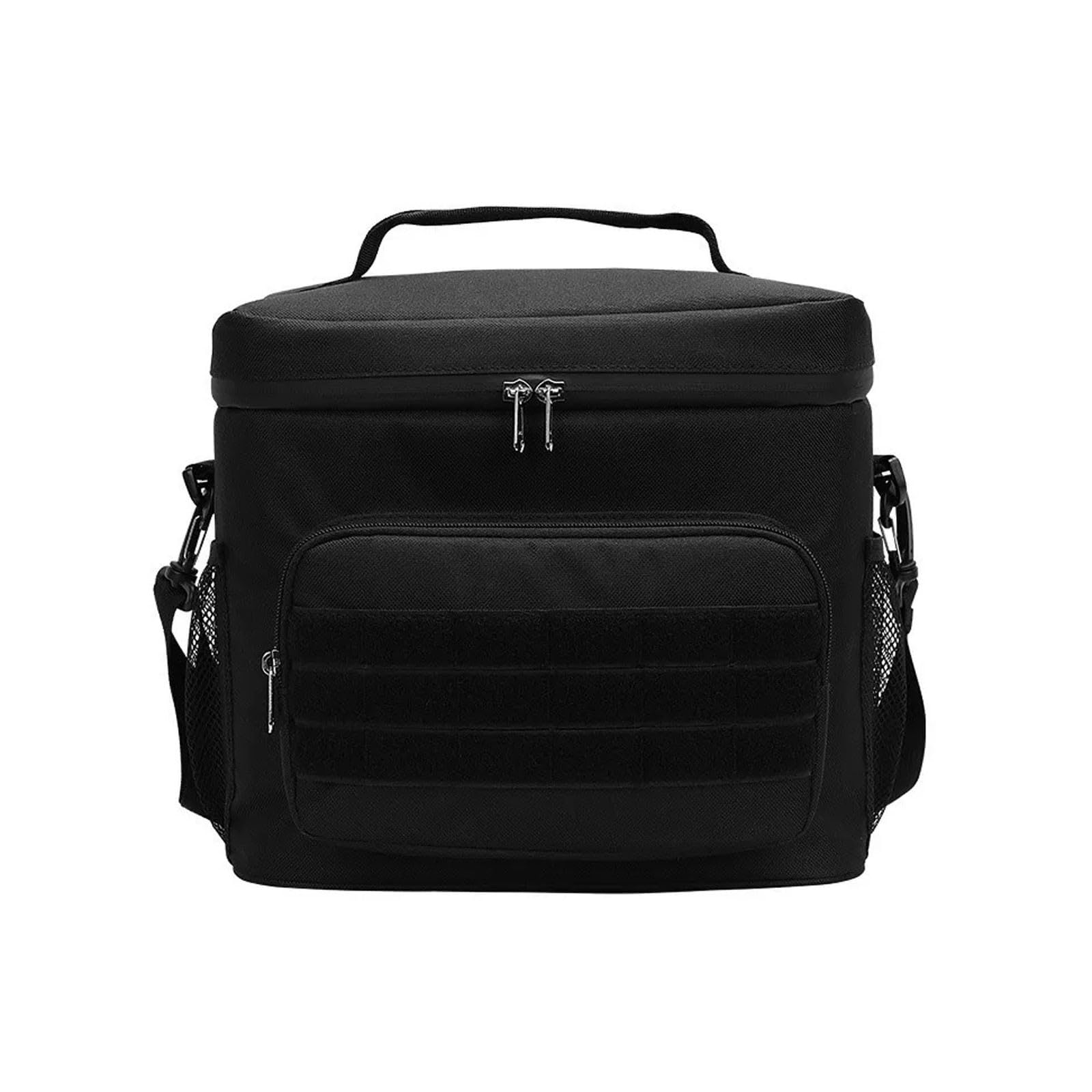 Borsa for il pranzo, borsa for il pranzo isolata, borsa termica morbida for uomini e donne adulti(Black)