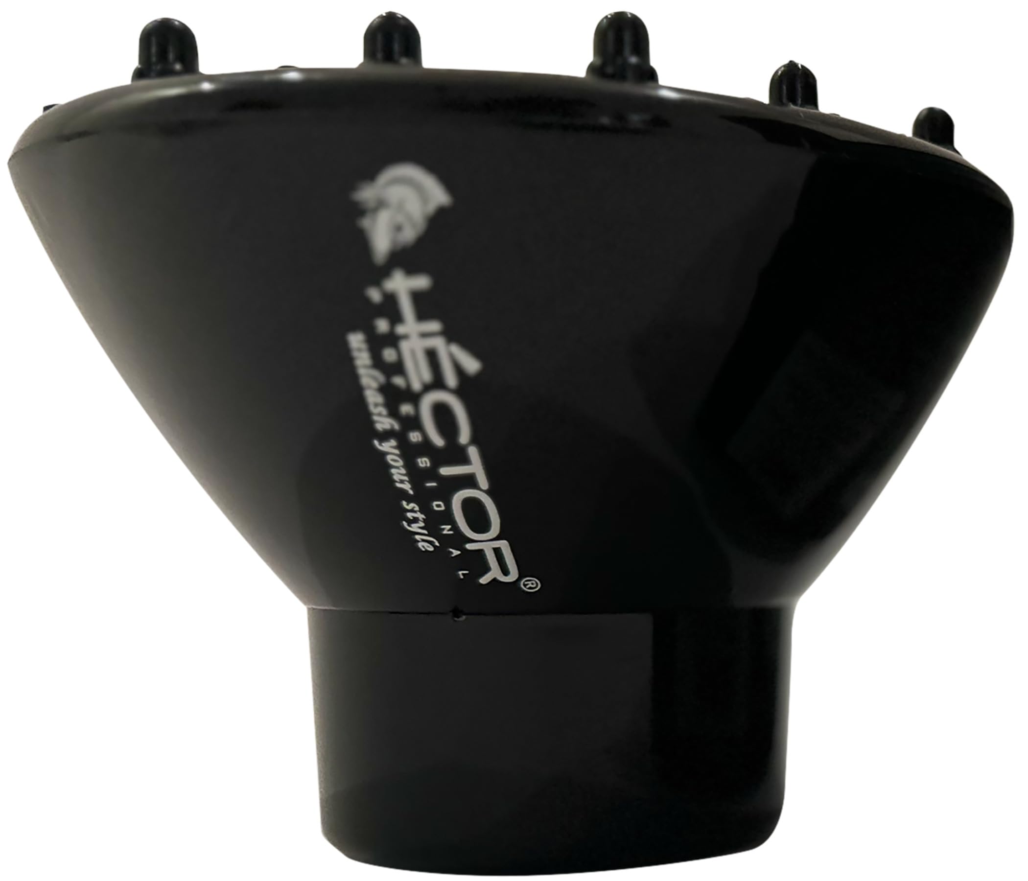 Hector Professional Hair Dryer Diffuser, 16cm Diameter, 12.5cm Height, Black, 188g - Image 4 thumbnail