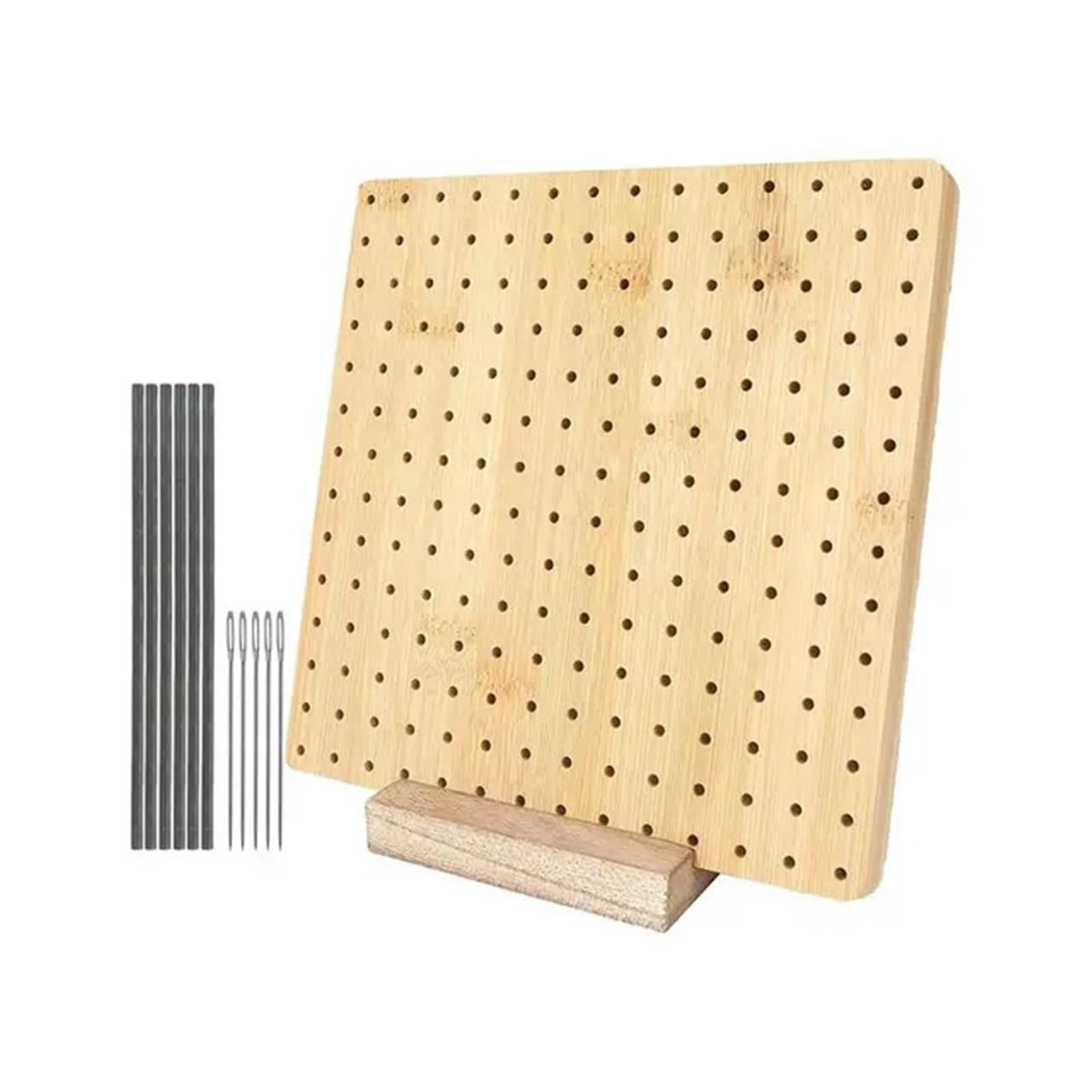 Macrame Project Board Wooden Blocking Board Granny Square Crochet Mat Holey for Knitting(4 inches)