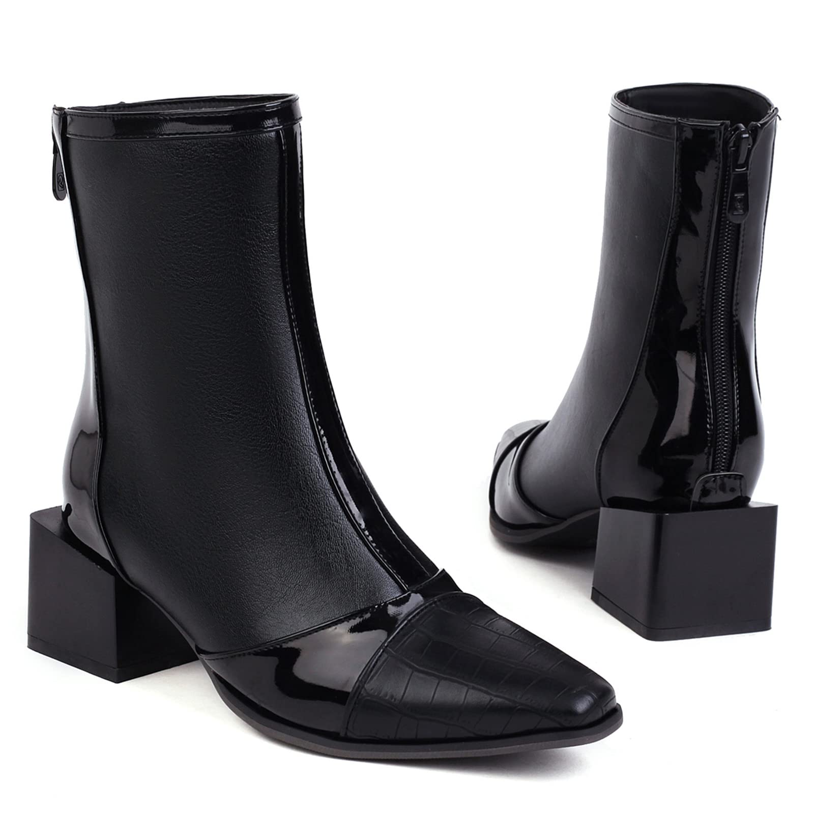 Stivaletto da donna con zip posteriore