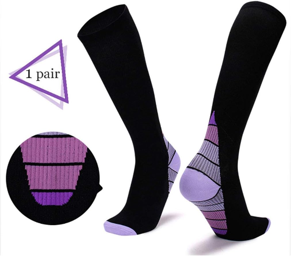 calze da corsa per la compressione femminile