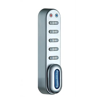 Codelocks Electronic Lock,Non-Handed,Keypad KL1006KIT-SG - 1 Each