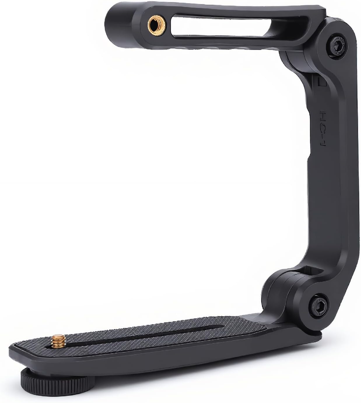 Video Filming Camera Handle with Standard 1/4 Threaded Interface Foldable Handheld Stabilizer Holder Grip, Gimbal Stabilizer Accessories for