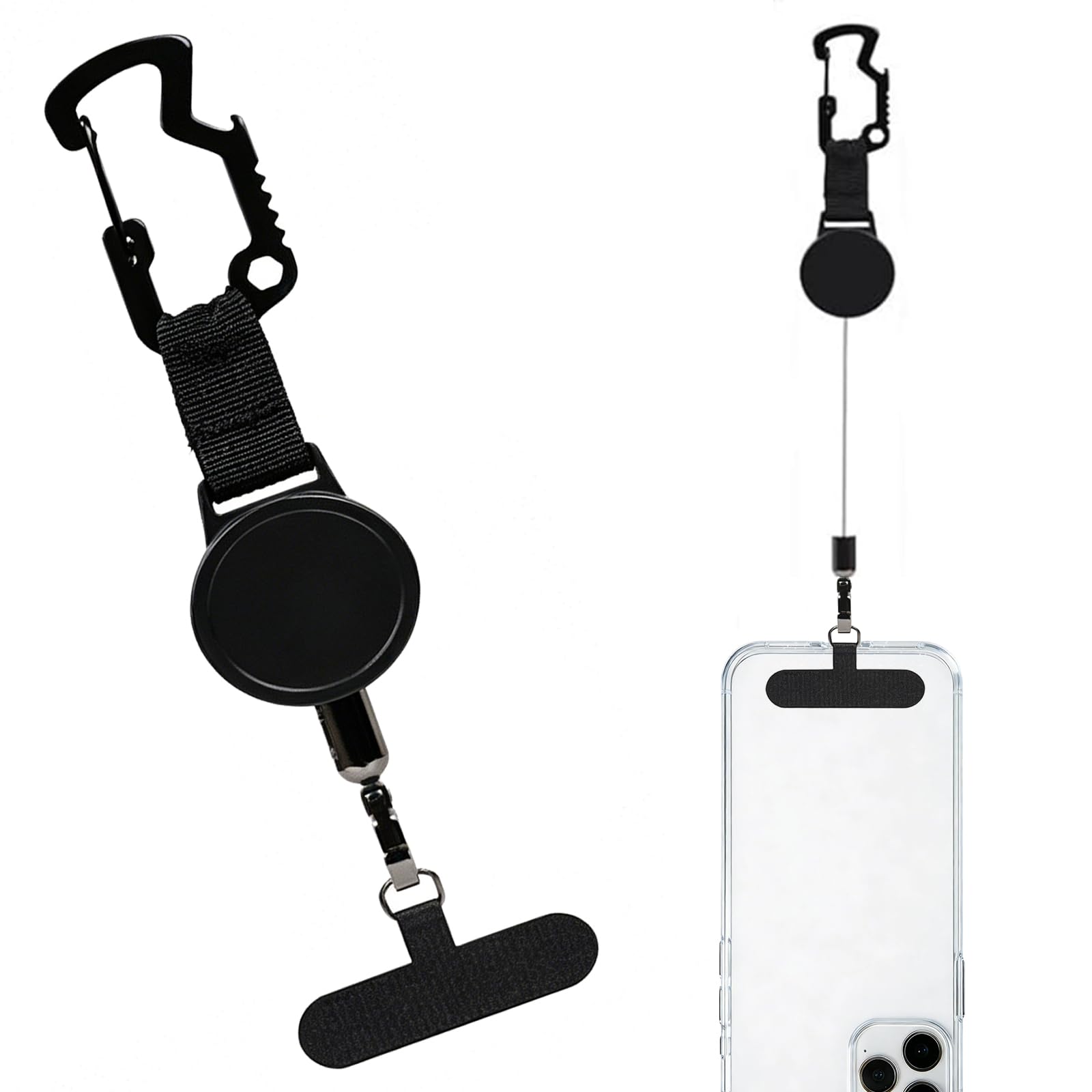 Anti Theft Lanyard for Phone，Phone Lanyard Retractable Anti Theft Mobile Strap Fit Most Smartphones，Phones Thefts Protectorfor Travelers And Outdoor Enthusiasts-image-2