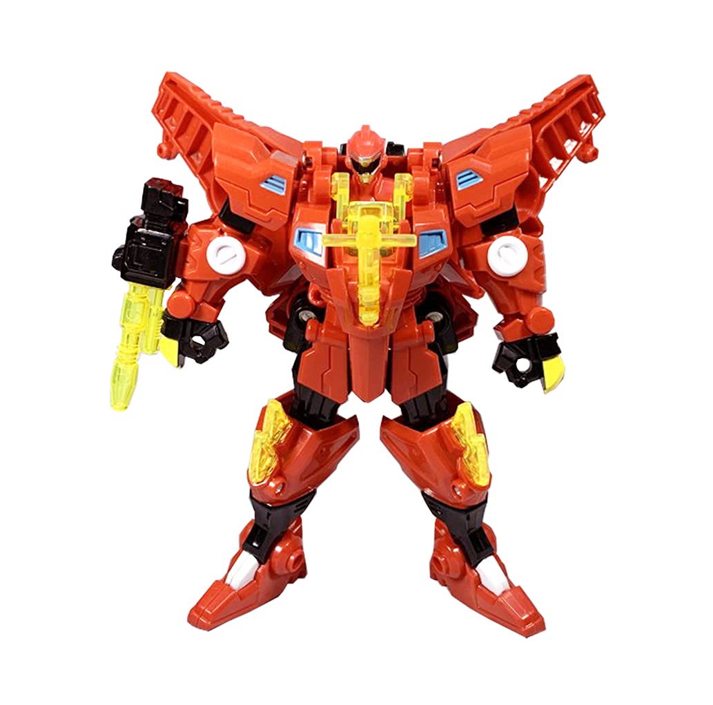 Mini Force Super Dino Power TERA Sammy 2 Stage Transformation Figure + Amerbot Combination Korean Toy