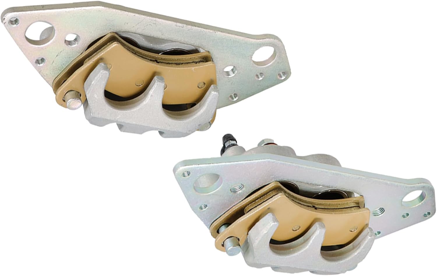 Front Left Right Brake Calipers W/Pads Replacement for Polaris Ranger 800 Crew XP 2010-2015
