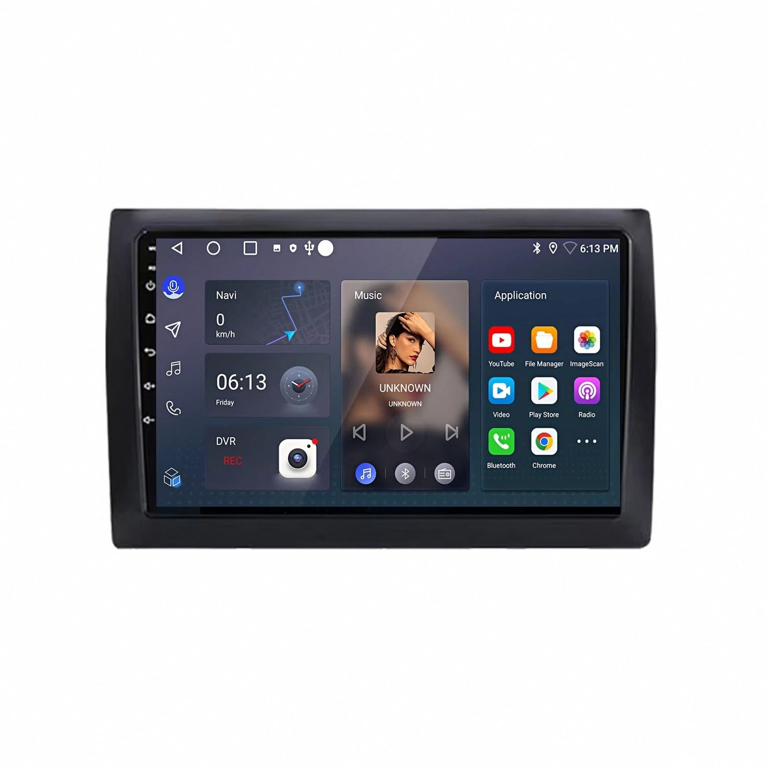 GPS Voiture Fiat Stilo 2002 Android Écran Tactile WiFi DSP - 8