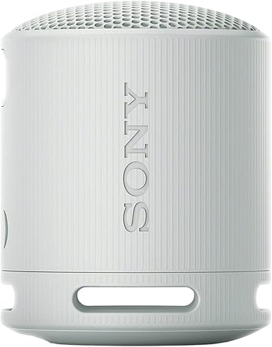Miniatura 4 de Sony SRS-XB100 Altavoz de viaje ligero portátil inalámbrico Bluetooth (gris) con paquete de estuche de viaje (2 artículos)