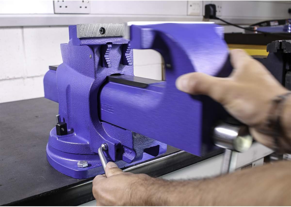 Sealey Qav150 Vice 150Mm Quick Action Swivel Base Cast Iron