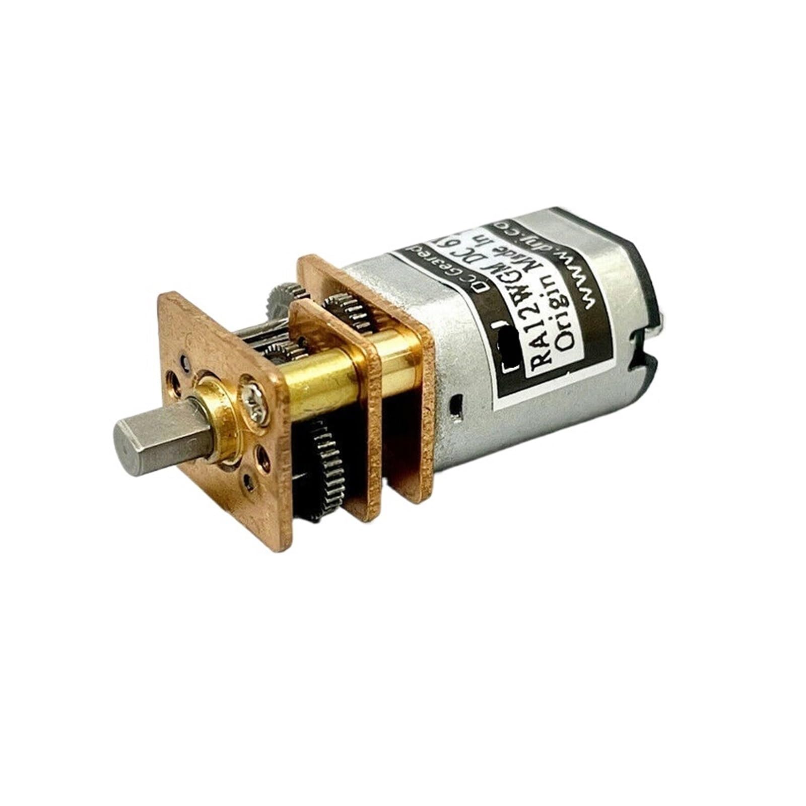 Moteur de réduction DC 3V 6V résistant N20 pour réparer les engrenages usés