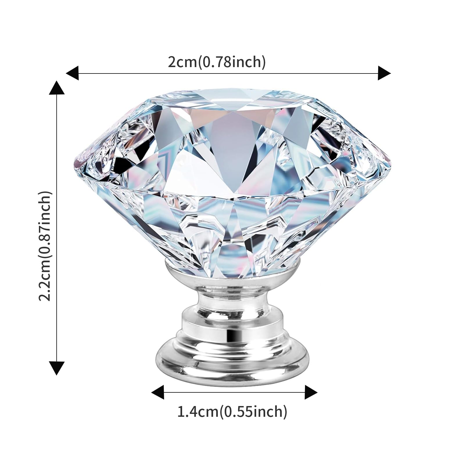 Gurfzcyuoo Crystal Knobs - Image 3
