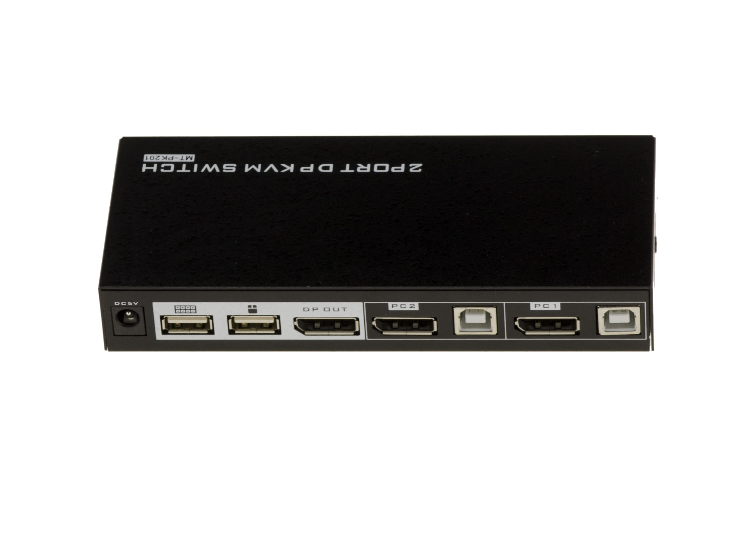 KALEA-INFORMATIQUE Box di condivisione con switch KVM per 4 PC. Monitor VGA, tastiera e mouse USB, con cavi KVM in dotazione