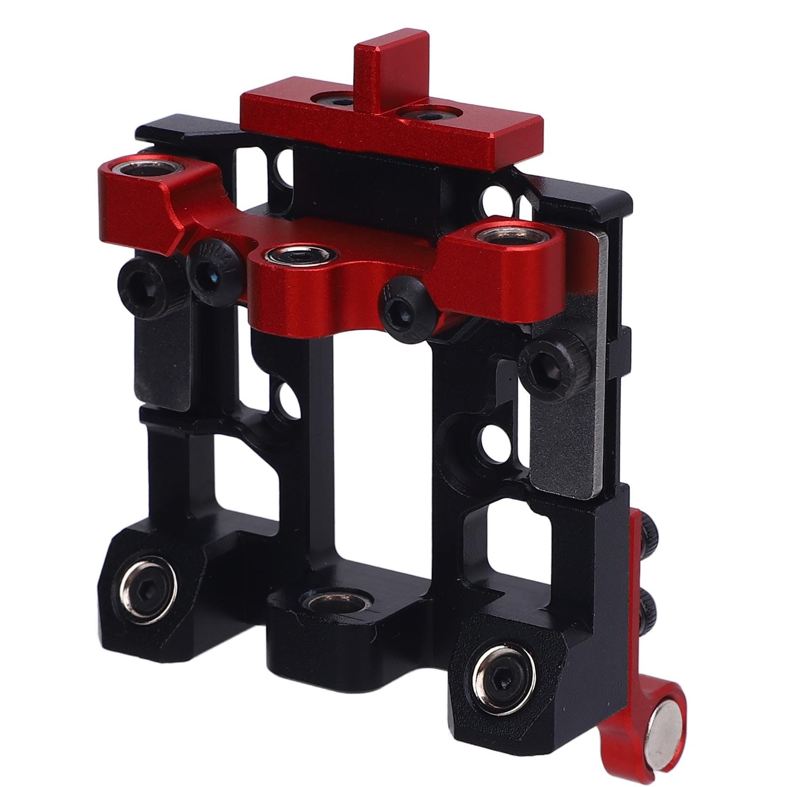 LICAEVEY Zestaw Narzędzi do Przełączania Wytłaczarki, Przełącznik Wytłaczarki do Drukarki 3D z Mocowaniem ze Stopu Aluminium, Mocowanie CNC Wymiany Wahacza Głowicy, Tuleja Samosmarująca, Mocowanie