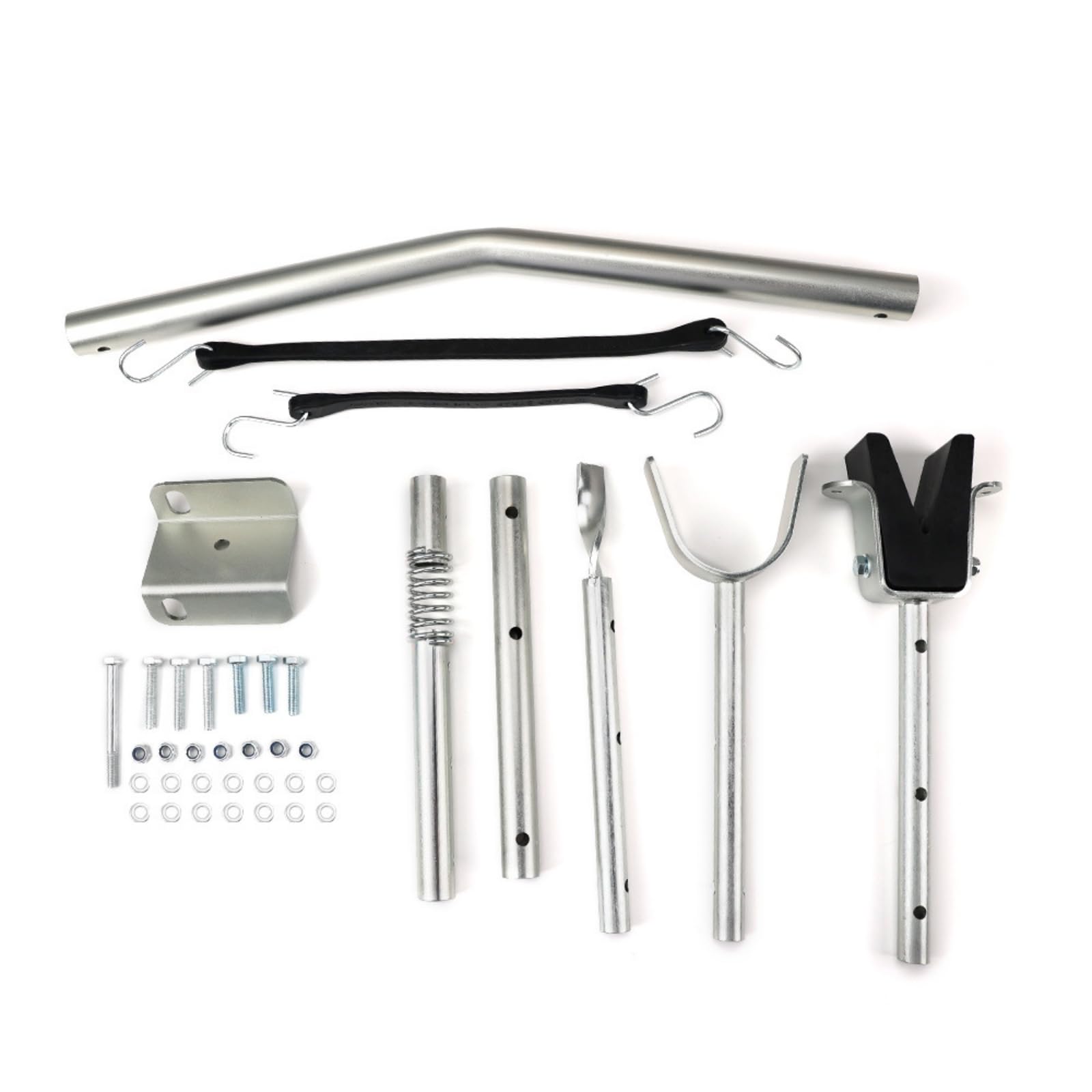 Qianly Soporte para Motor Fueraborda | Curvo, Soporte Motor Fueraborda, Resistente, Con