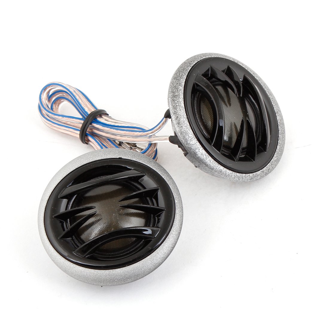 ZHuidjo 2 Pcs 35Hz-20KHz 50mm Dia 150W Audio Tweeters Black Gray for Auto Car (SN: 171 f4f 665 077 7d0)