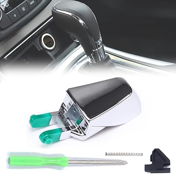 Gear Shifter Knob Push Button Repair Kit for Buick Regal 2009 2010 2011 2012 2013 2014 2015 2016 for Verano 2012-17 WXZOS3471