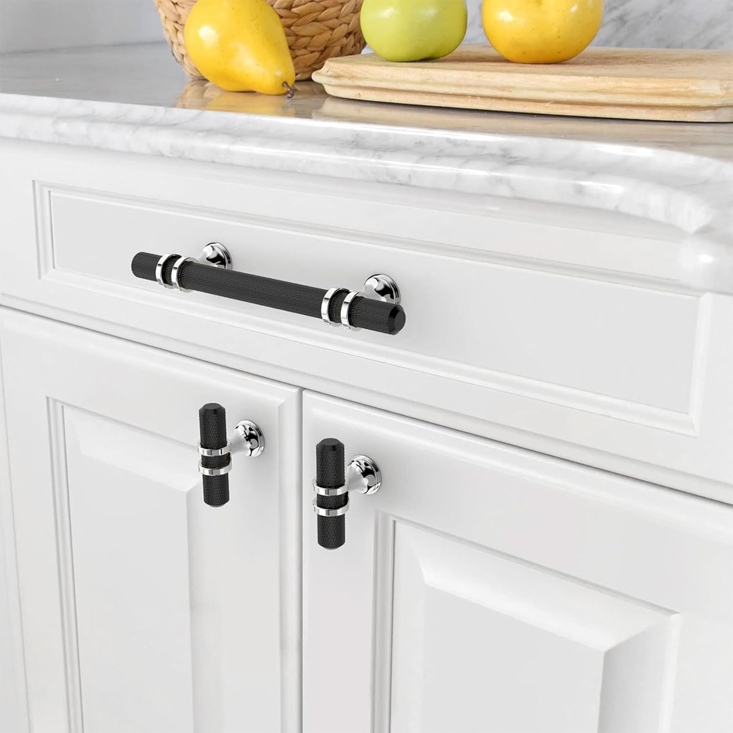 UK0002 Lot De 10 Poignées De Placard De Cuisine, Tiroir De