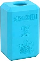 Chew King Chill Fill Large Dog Toy - Durable Natural Rubber Frozen Kibble Feeder for Anxious Pups & Slow Feeding