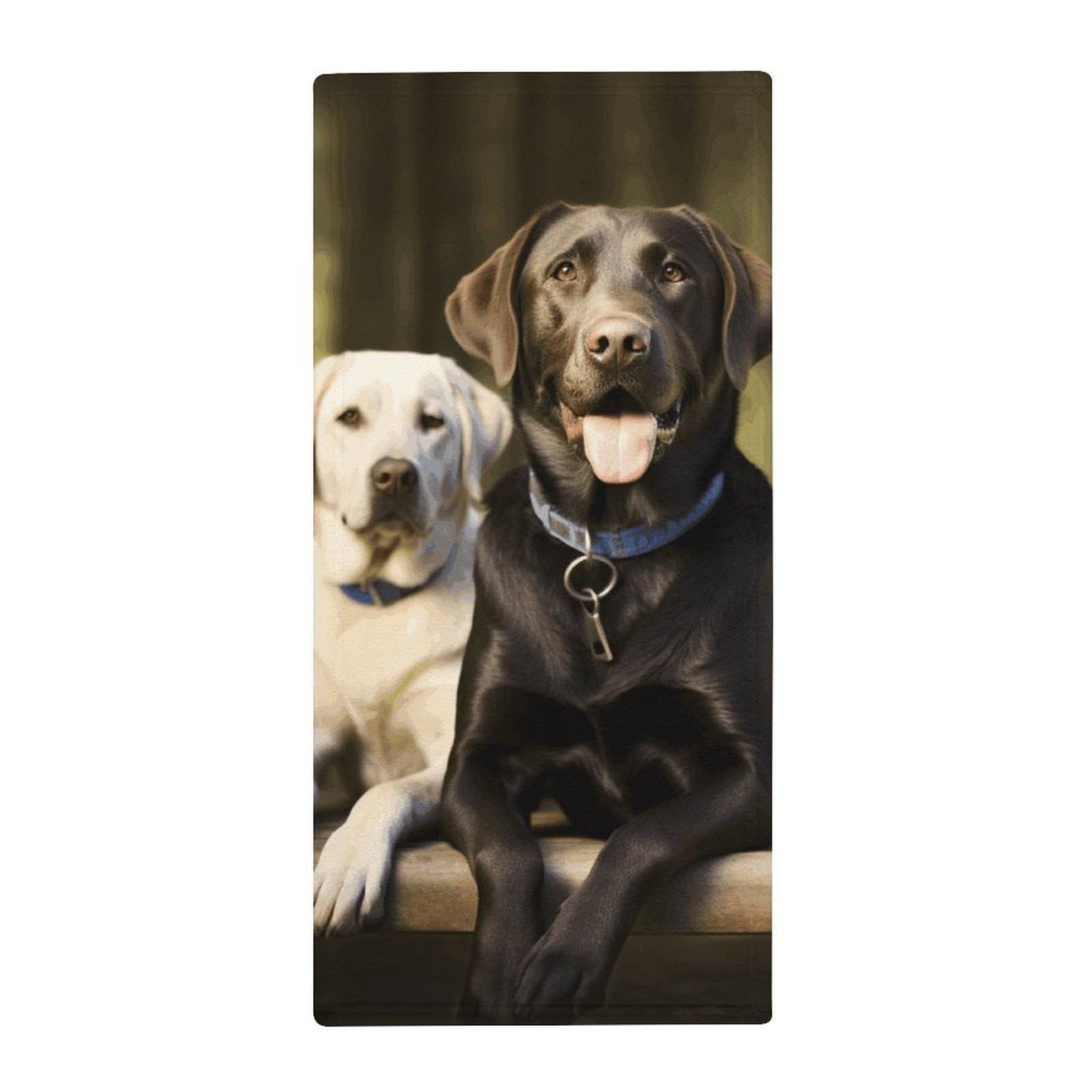 JTREHY Labrador Towel Soft Lightweight Microfiber Towel Highly Absorbent Quick Drying Towels Male and Female Premium Quality Perfect for Daily Use