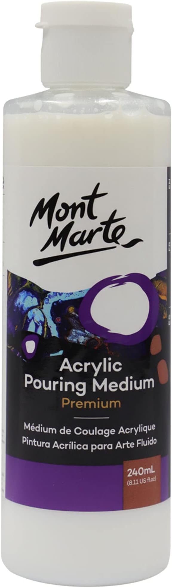 Acrylic Pouring Medium 240 ml White