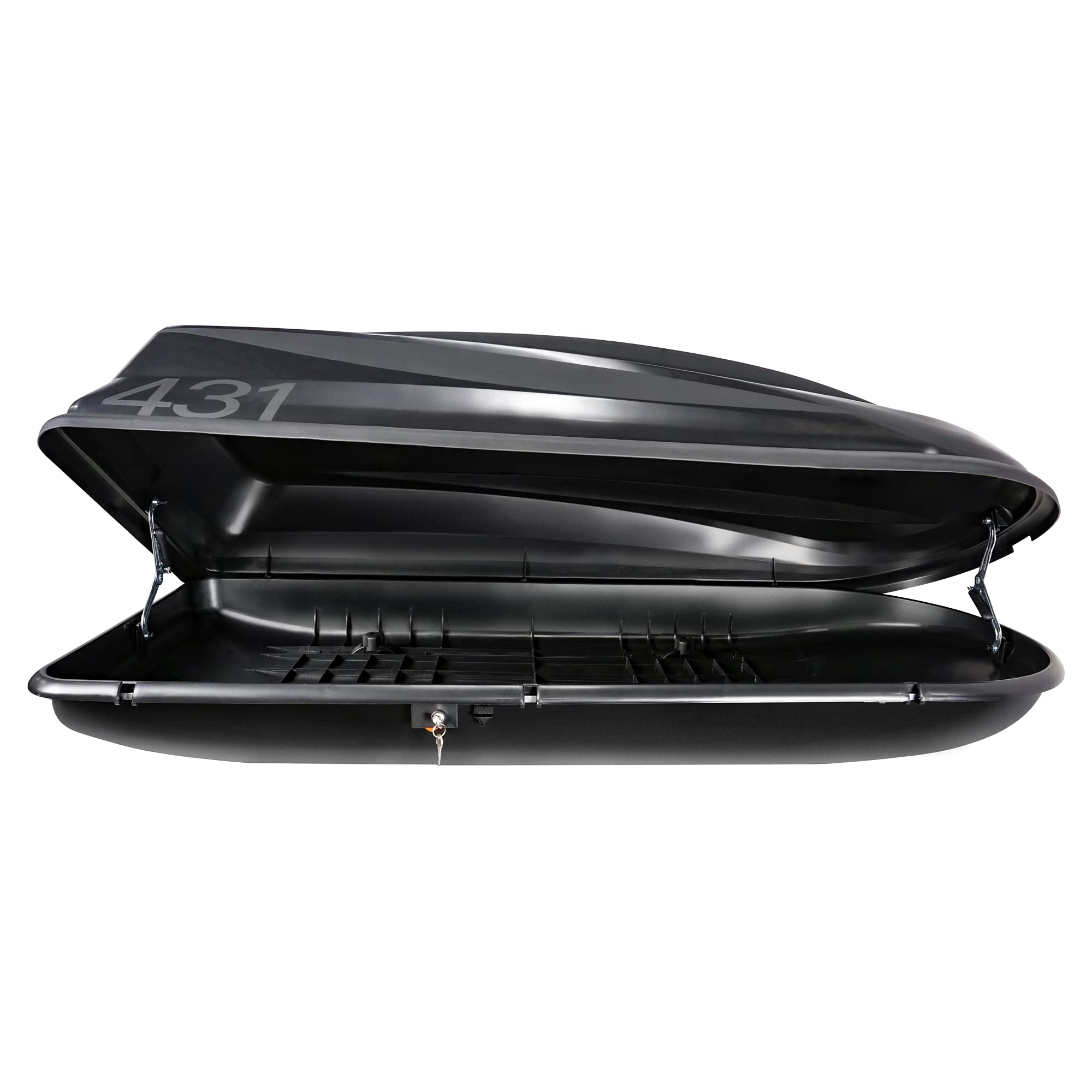 CAM HardShell Vehicle Rooftop Cargo Carrier Universal Mount Fits