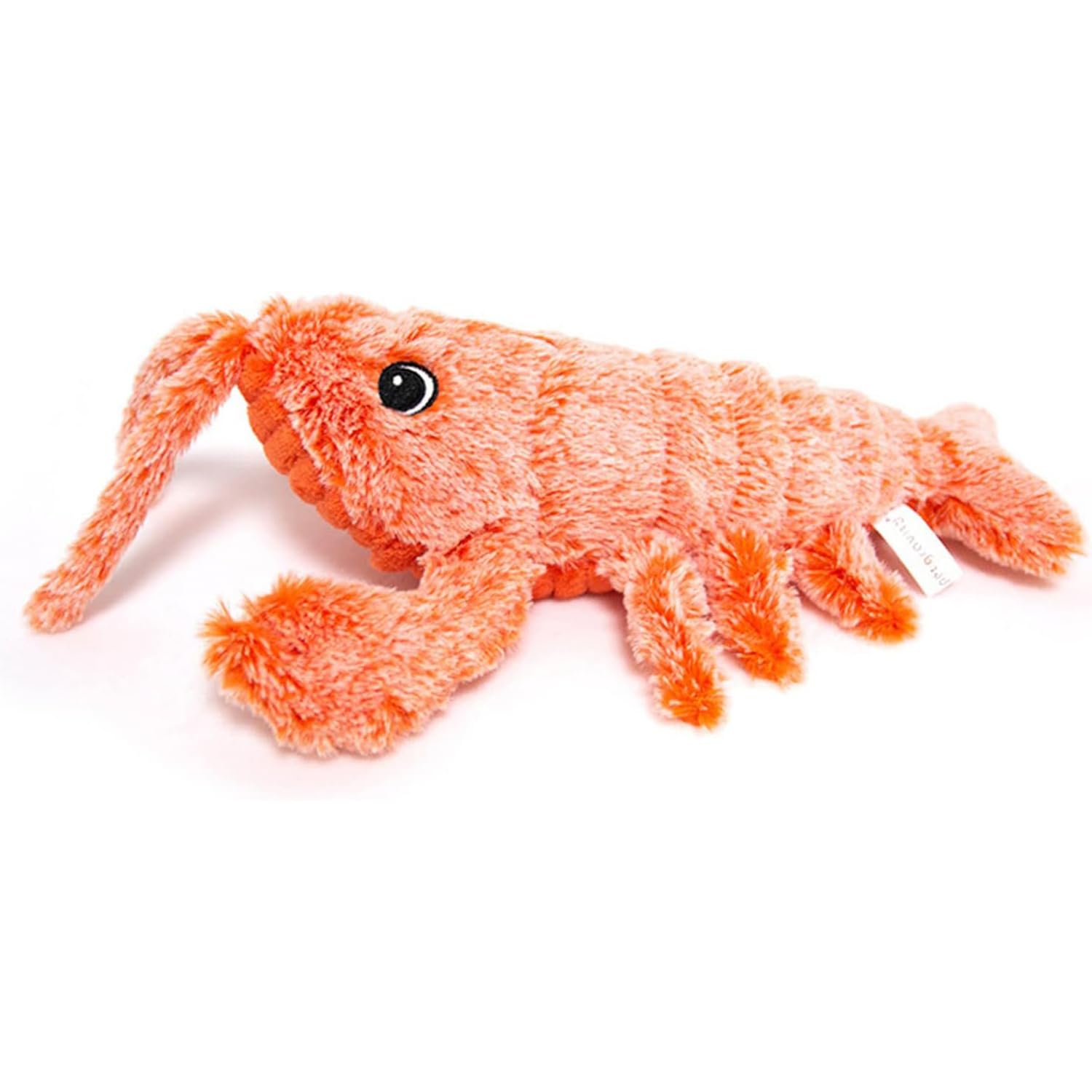 Floppy Lobster Interactive Dog Toys, 26cm Electric Plush Floppy Lobster Dog Chew Toy, Calming Pet Toys Sturdy Puppy Chew Toys for Teething, Plush Dog Cat Chewing Stuffed Toy for Small/Medium Cat Toys
