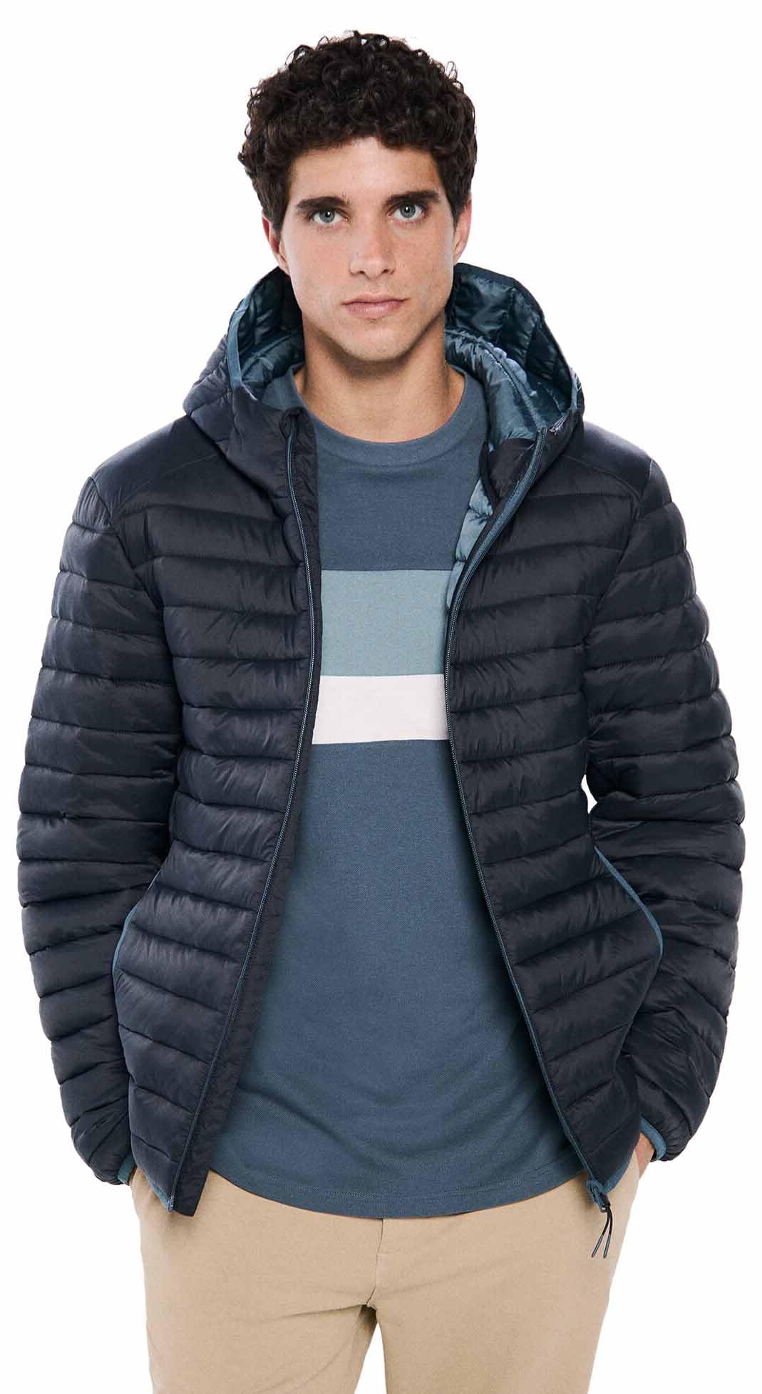 Springfield kurtka Mężczyźni 3ic Chaqueta Acolchada Cap