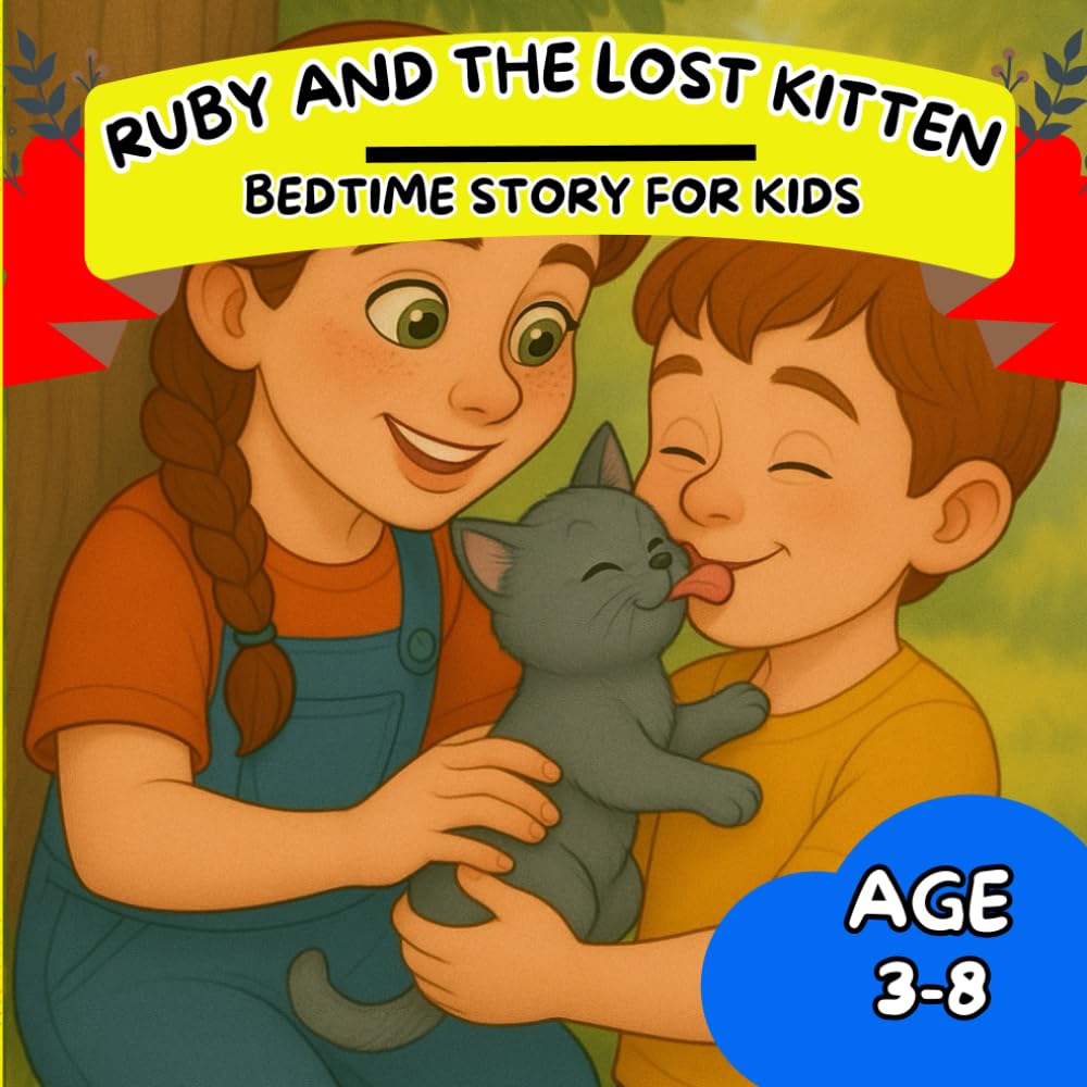 Ruby and the Lost Kitten: A Gentle Bedtime Story of Kindness and Friendship for Kids Ages 3–8