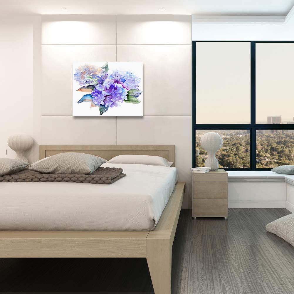 Amazon.co.jp: 数字キットによる水彩画アジサイフラワーペイント