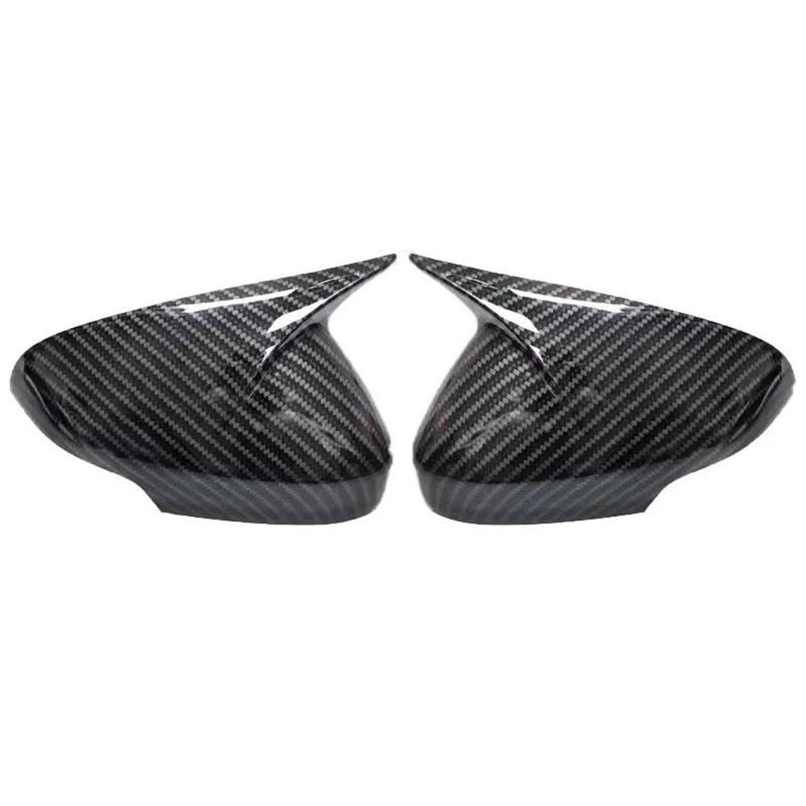Dla Volvo C30 C70 S40 S60 V40 V50 V70 2008-2009-2010 Nakładki Na Lusterko Boczne Osłona lusterka bocznego(Carbon Look)