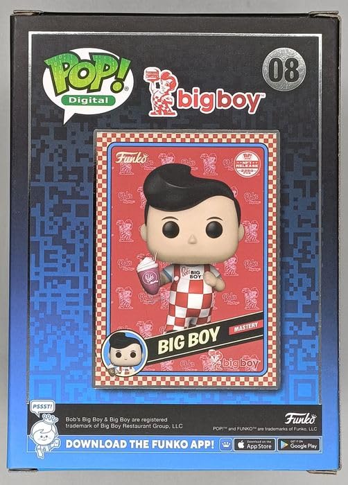 Funko Pop Big Boy with Shake #08 Royalty Digital Wax Redemption LE2250