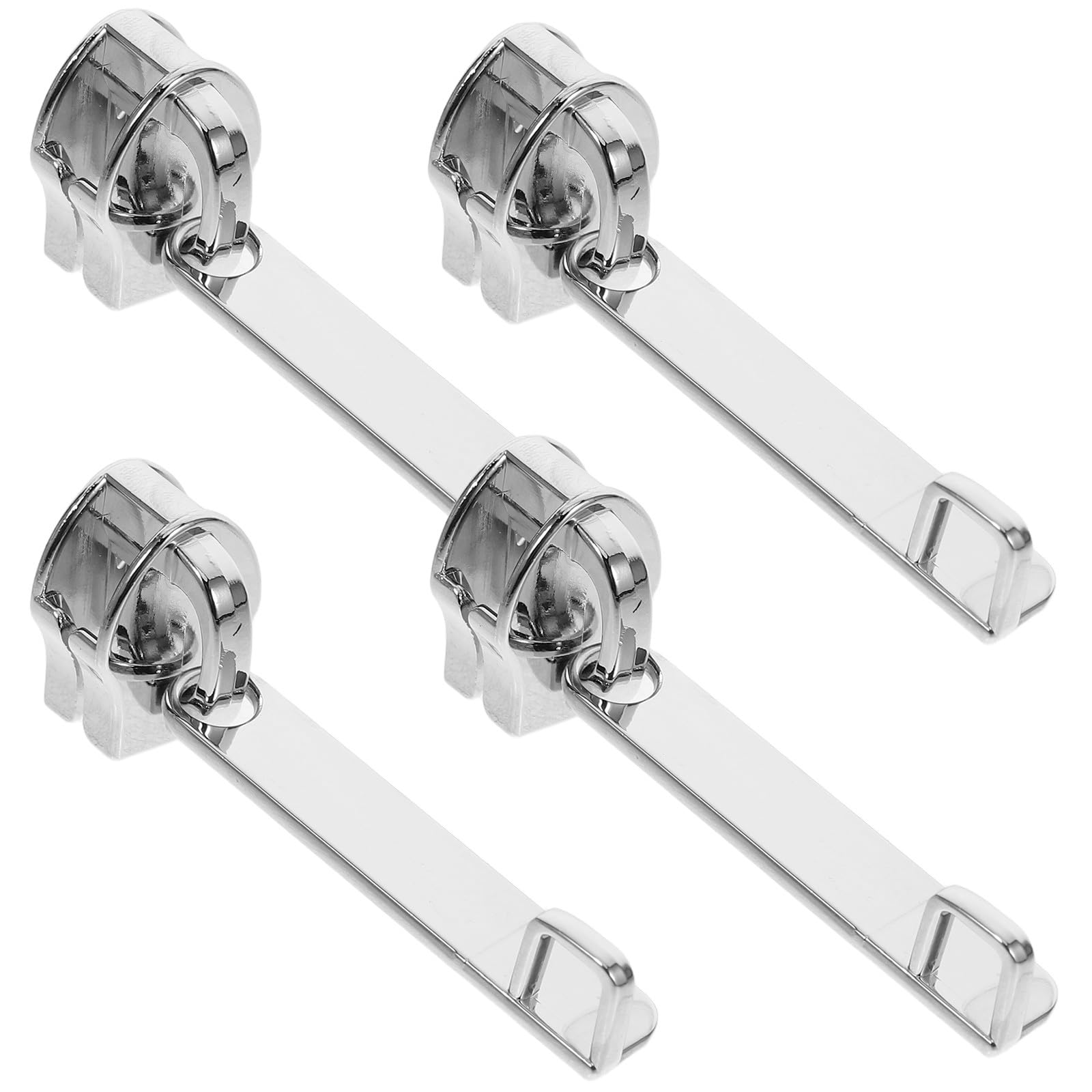 WELCOME BACK プラスチックス Zerodeko 4 Pack Explosion-Proof TSA Luggage Zipper Pull