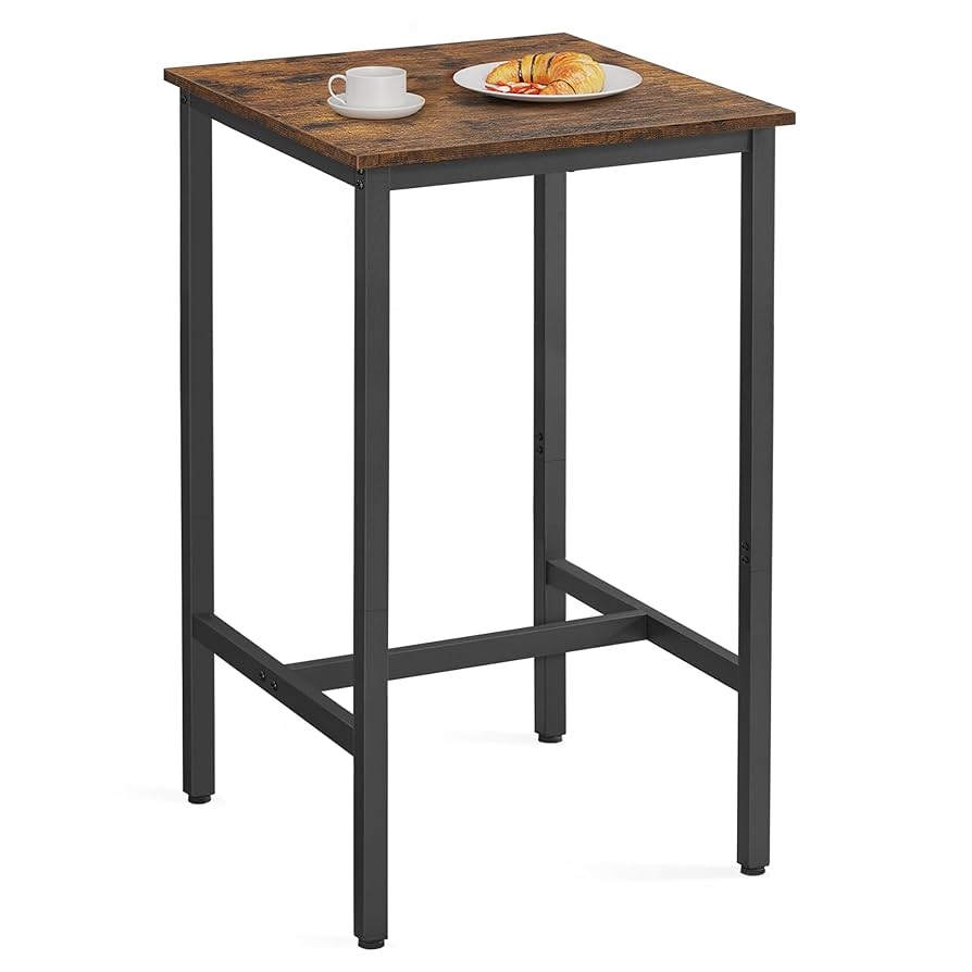 Amazon.com: VASAGLE Bar Table, Small Kitchen Dining Table