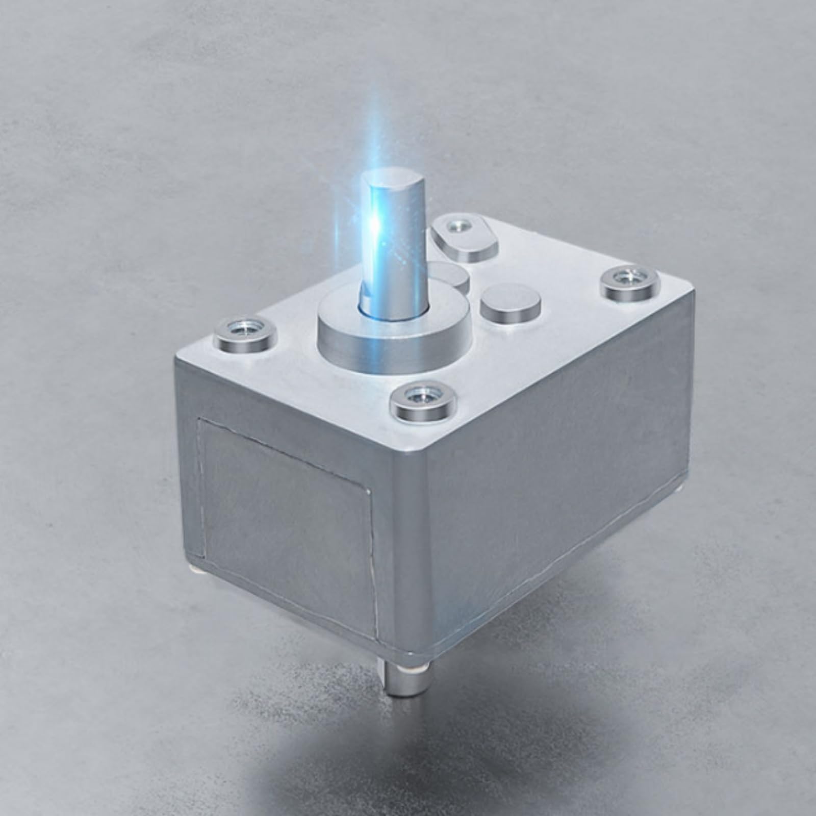 Moteur à engrenages réducteurs haute puissance CC 12 V 24, couple élevé 7 tr/min-470 tr/min, moteur vis sans fin inversé Remplacement facile par bricolage(A,12V 50RPM)