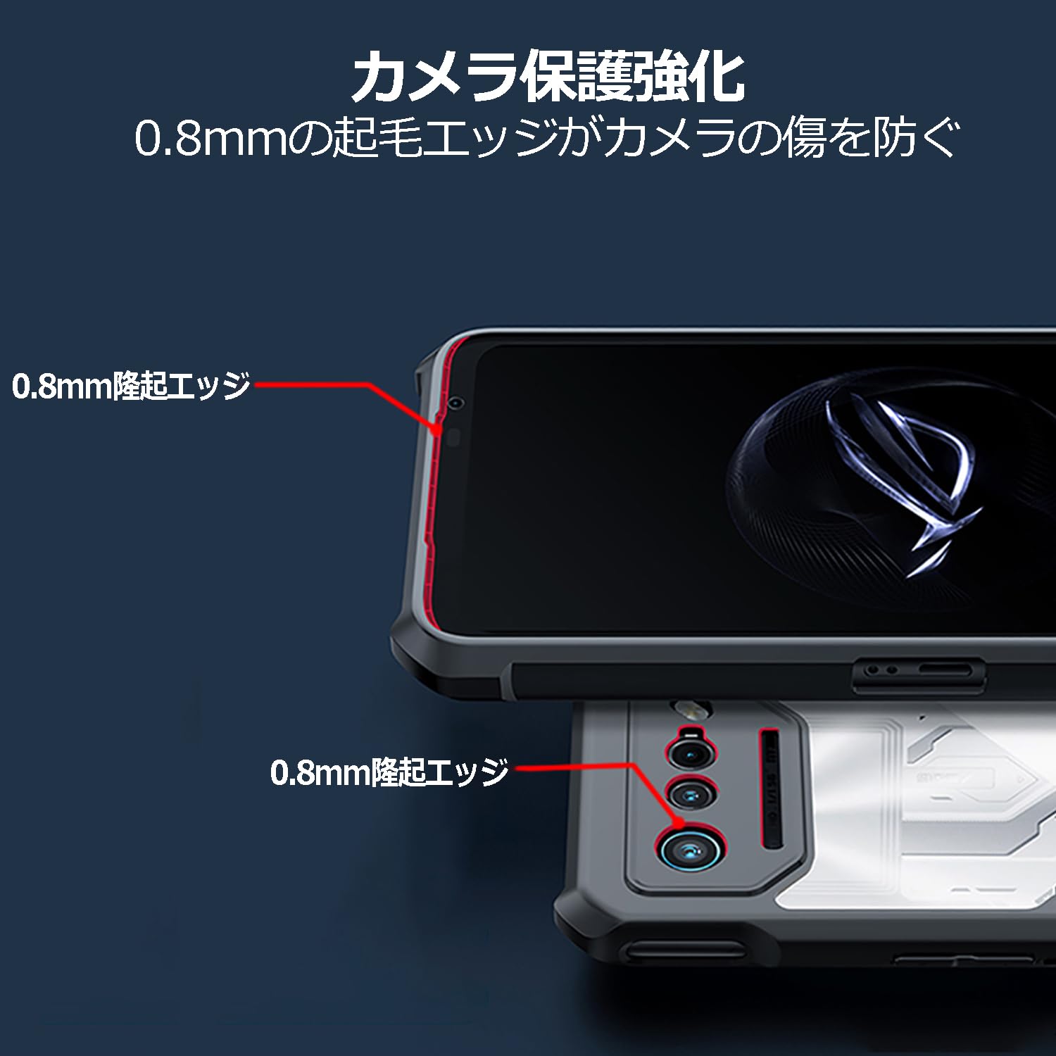 Amazon.co.jp: ASUS ROG Phone 7 / 7 Pro 5G / 7 Ultimate 用 ケース