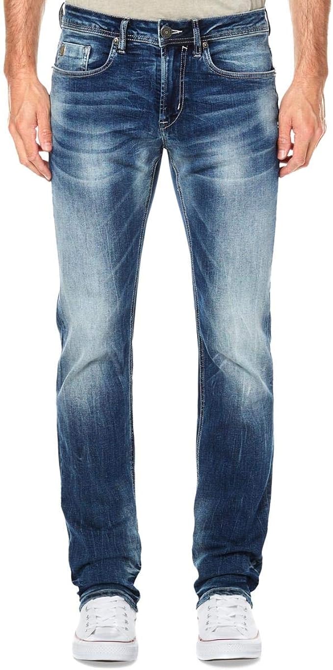 Buffalo David Bitton Evan-x - Pantalones vaqueros ajustados para hombre :  Ropa, Zapatos y Joyería - Amazon.com