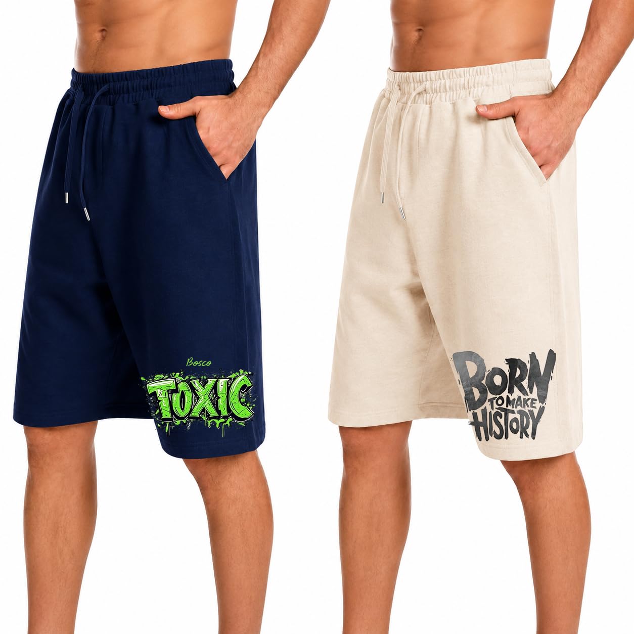 Men's Shorts | Cotton Shorts | Printed Shorts | Casual Lounge Shorts | Soft & Comfortable | Elastic Waist | (S,M,L,XL,XXL,3XL,4XL,5XL) | Combo Pack of 2-picture-16
