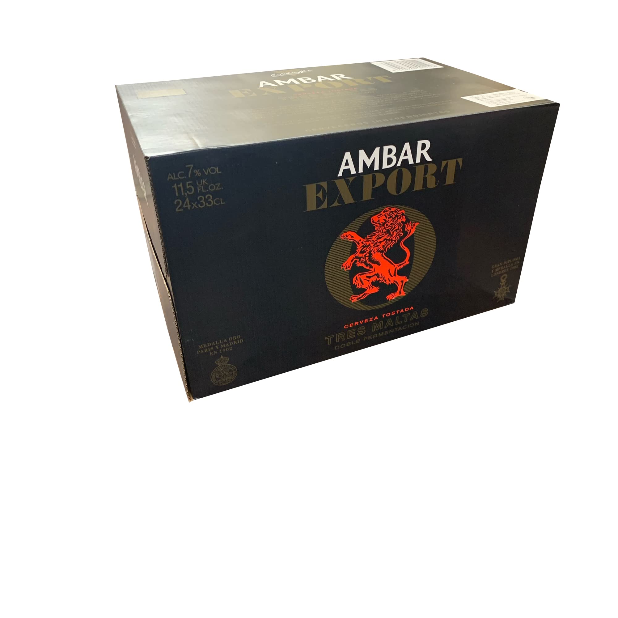 Ambar Export – Caja 24 botellas 33 cl.