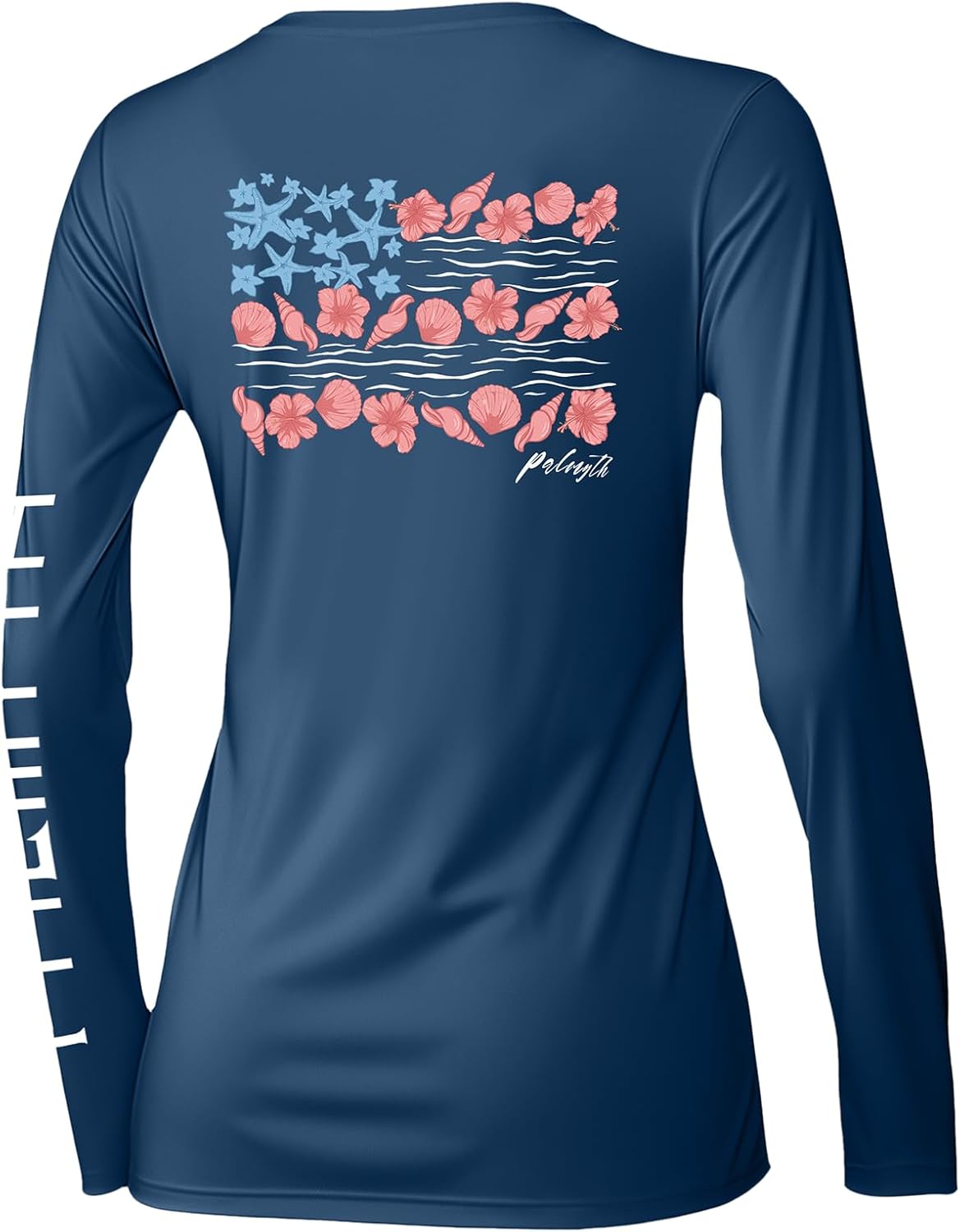 Palmyth Fishing Shirts for Women UPF 50+ Long Sleeve Fishing Shirt with Sun Protection Lightweight Quick-Dry T-Shirt