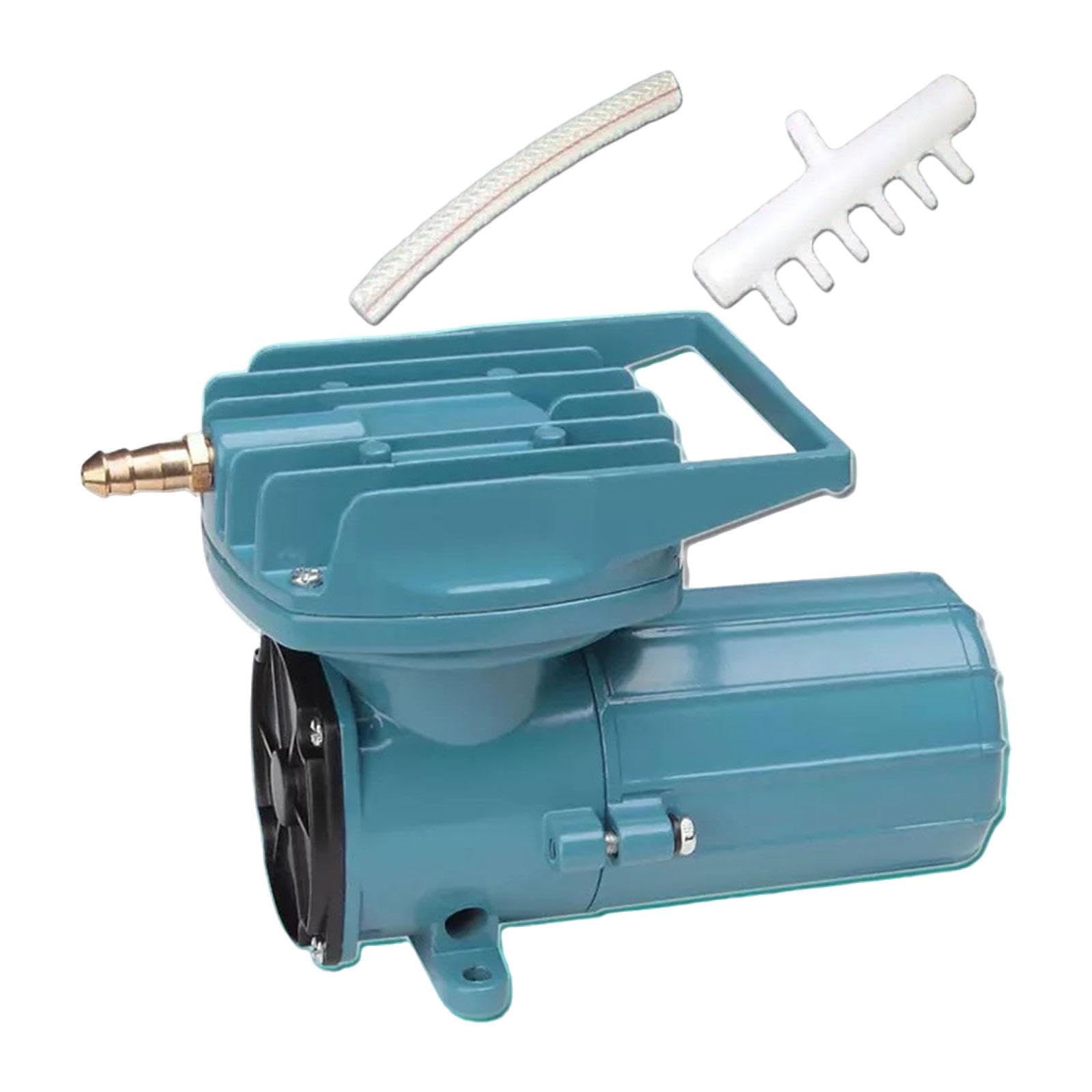 Bomba de aire para acuario, 12 V CC, metal, para estanque al aire libre, uso comercial, fuente de 165 x 76 x 99 mm, 12 V, 18 W