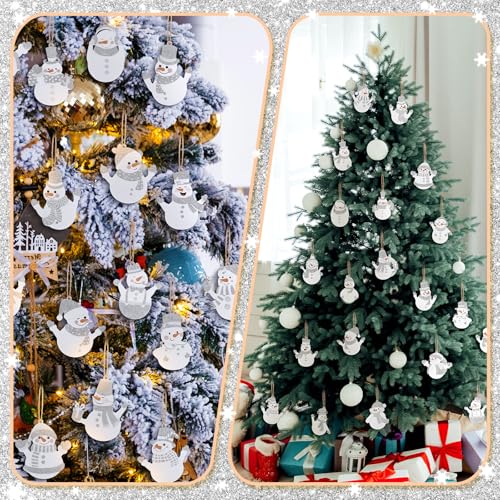 Décoration de Noël rustique MorningRo : ornements de qualité supérieure en métal - 6