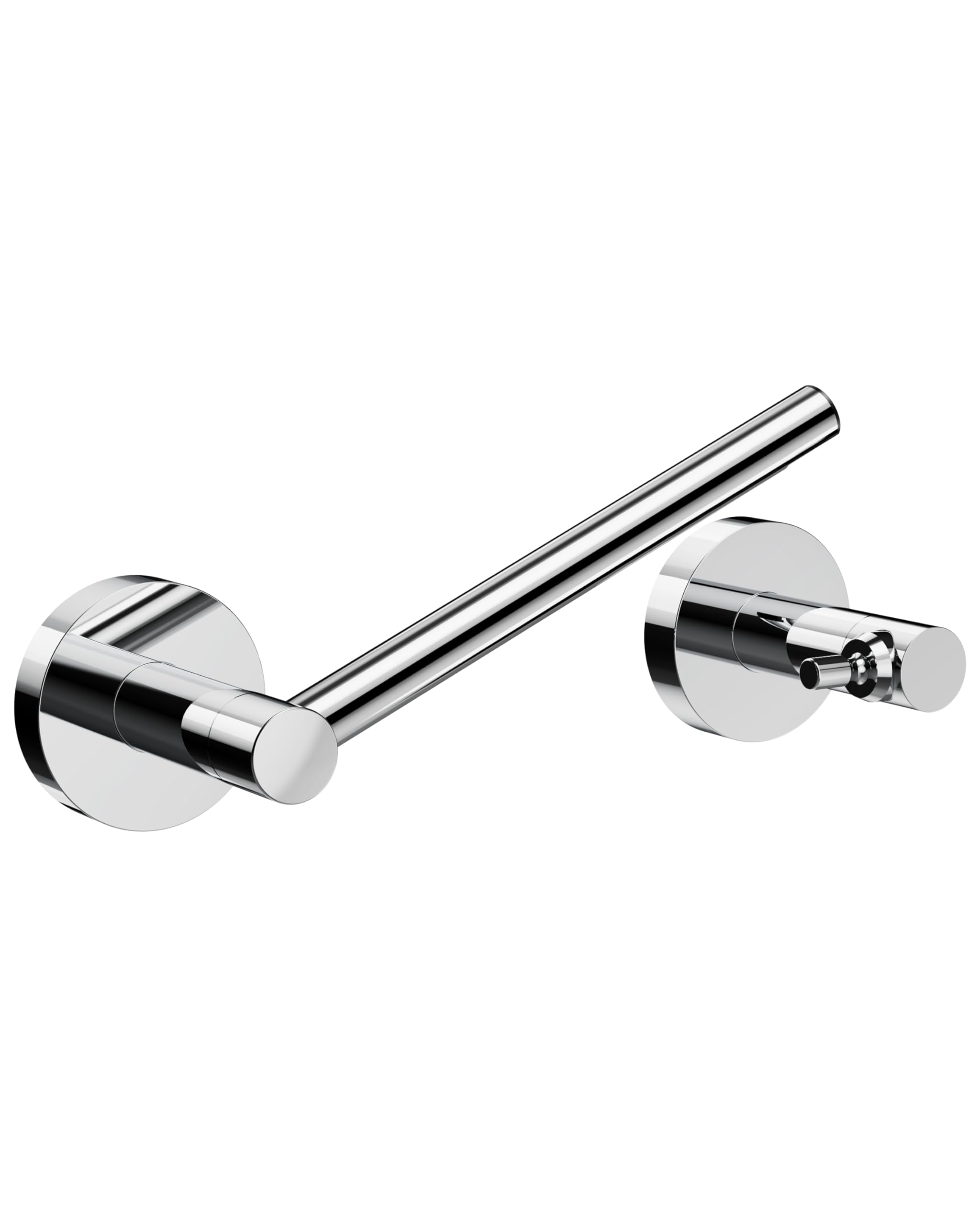 RUACQ Chrome Toilet Paper Holder Wall Mount for Bathroom